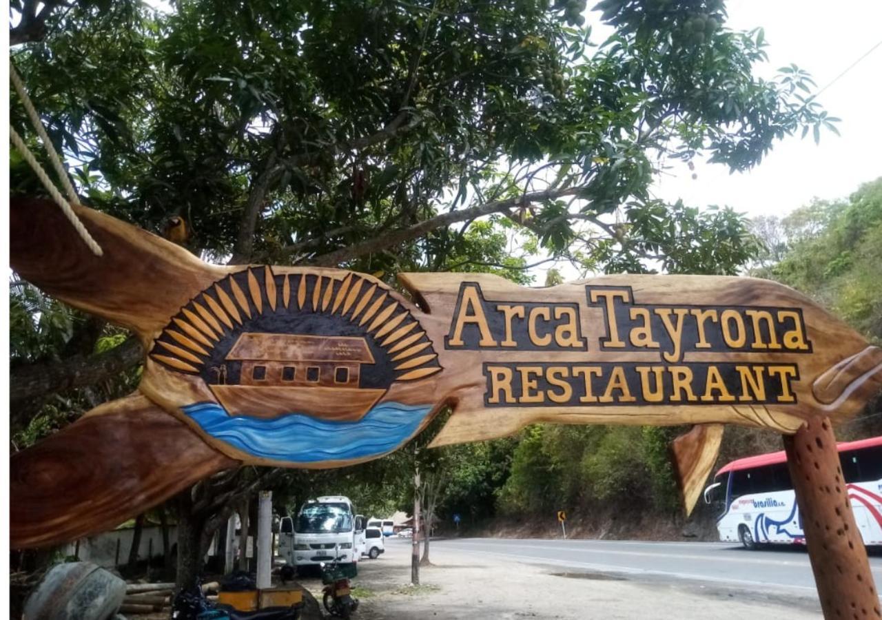 Arca Tayrona Restaurant & Hostal Los Naranjos Zewnętrze zdjęcie